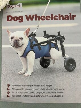 Adjustable Dog Wheelchair Mobility Assistance Harness